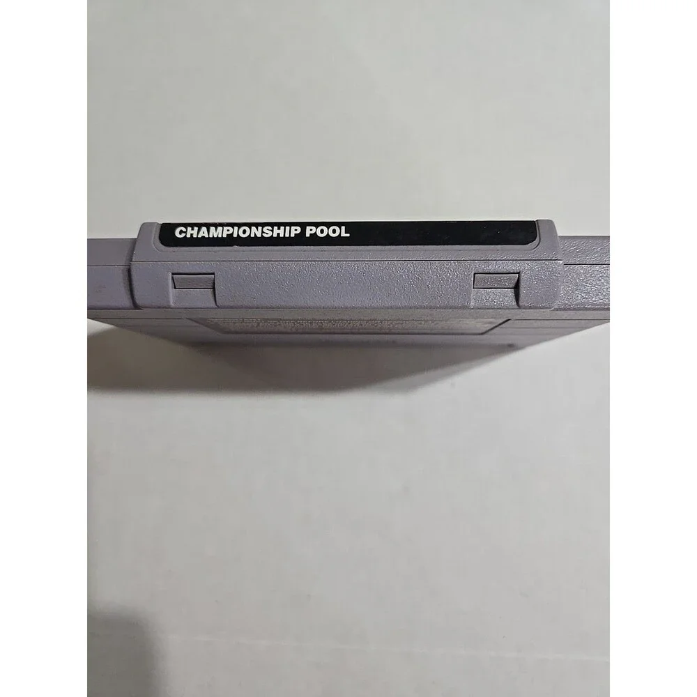 Championship Pool (Super Nintendo Entertainment System, 1993) SNES Tested EUC